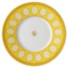 Tasse à thé Signum avec soucoupe, en porcelaine, jaune Tasse à thé Signum avec soucoupe, en porcelaine, jaune