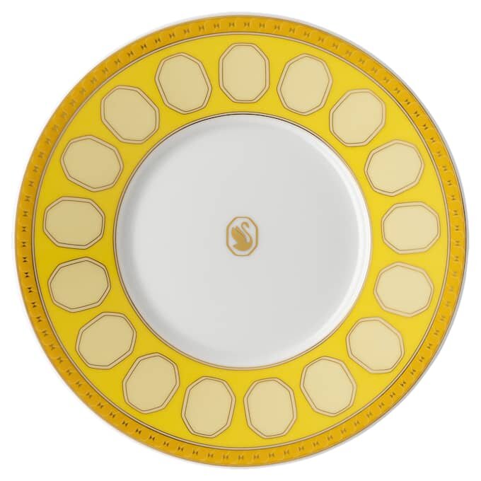 Tasse à thé Signum avec soucoupe, en porcelaine, jaune Tasse à thé Signum avec soucoupe, en porcelaine, jaune