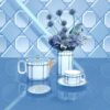 Théière Signum en porcelaine, petite, bleue Théière Signum en porcelaine, petite, bleue