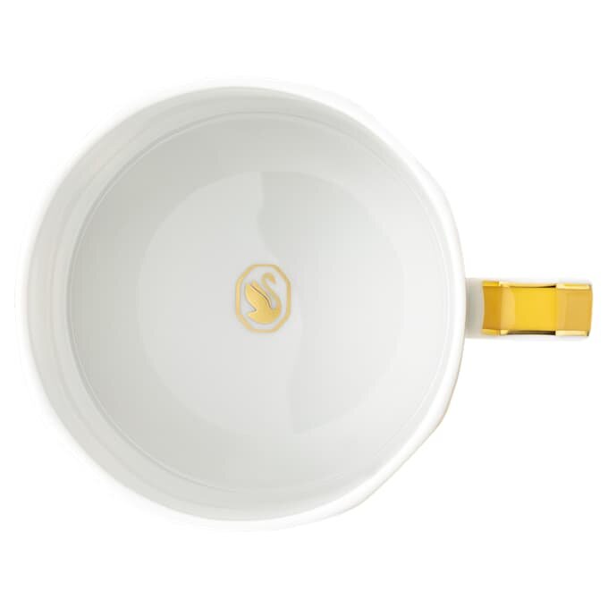Tasse à thé Signum avec soucoupe, en porcelaine, jaune Tasse à thé Signum avec soucoupe, en porcelaine, jaune