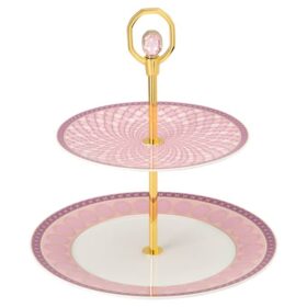 Signum éTagèRe en porcelaine, petit modèle, rose