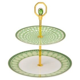 Signum éTagèRe en porcelaine, petit modèle, vert