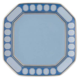 Signum Vide Poche en porcelaine, bleu