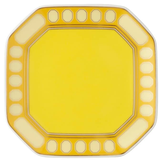 Signum Vide Poche en porcelaine, jaune Signum Vide Poche en porcelaine, jaune