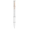 Stylo à bille Crystalline blanc, plaqué or rose Stylo à bille Crystalline blanc, plaqué or rose