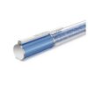 Stylo à bille Crystalline, cristaux Recreated™, bleu, laqué bleu, chromé