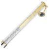 Stylo à bille Crystalline « Evil Eye », teinte dorée, finition métaux mélangés Stylo à bille Crystalline « Evil Eye », teinte dorée, finition métaux mélangés