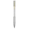 Stylo à bille Crystalline, finition argentée, mélange de métaux Stylo à bille Crystalline, finition argentée, mélange de métaux