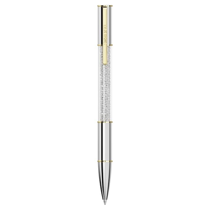 Stylo à bille Crystalline, finition argentée, mélange de métaux Stylo à bille Crystalline, finition argentée, mélange de métaux