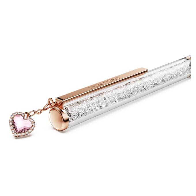 Stylo à bille Crystalline « Heart », rose, laqué rose, plaqué or rose Stylo à bille Crystalline « Heart », rose, laqué rose, plaqué or rose