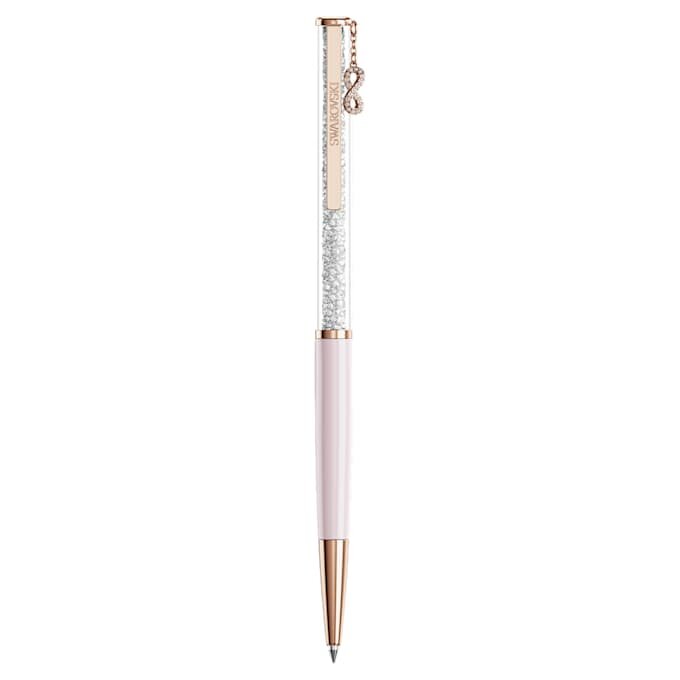 Stylo à bille Crystalline Infinity, laqué rose, plaqué or rose Stylo à bille Crystalline Infinity, laqué rose, plaqué or rose