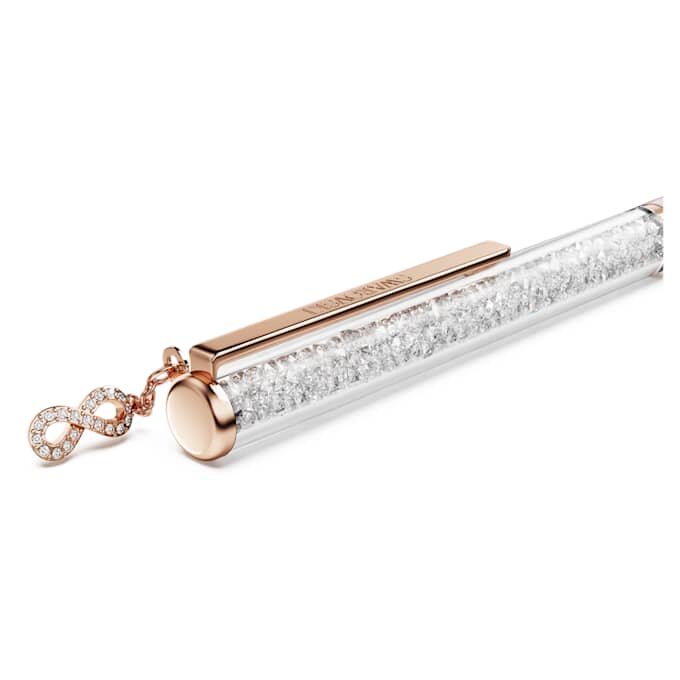 Stylo à bille Crystalline Infinity, laqué rose, plaqué or rose Stylo à bille Crystalline Infinity, laqué rose, plaqué or rose