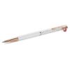 Stylo à bille Crystalline « Ladybug », blanc, laqué rouge, plaqué or rose Stylo à bille Crystalline « Ladybug », blanc, laqué rouge, plaqué or rose