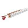 Stylo à bille Crystalline « Ladybug », blanc, laqué rouge, plaqué or rose Stylo à bille Crystalline « Ladybug », blanc, laqué rouge, plaqué or rose