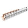 Stylo à bille Crystalline rose, laqué rose, plaqué or rose