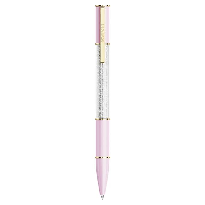 Stylo à bille Crystalline rose, plaqué or Stylo à bille Crystalline rose, plaqué or
