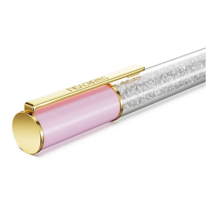 Stylo à bille Crystalline rose, plaqué or Stylo à bille Crystalline rose, plaqué or