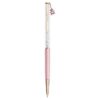 Stylo à bille Crystalline Teddy, rose, laqué rose, plaqué or rose Stylo à bille Crystalline Teddy, rose, laqué rose, plaqué or rose
