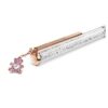 Stylo à bille Crystalline Teddy, rose, laqué rose, plaqué or rose Stylo à bille Crystalline Teddy, rose, laqué rose, plaqué or rose