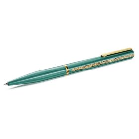 Stylo à bille Shimmer vert, laqué vert, plaqué or