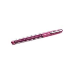 Stylo roller Crystalline rose, chromé