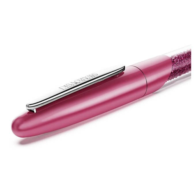 Stylo roller Crystalline rose, chromé Stylo roller Crystalline rose, chromé