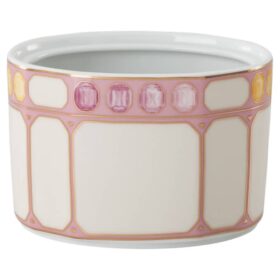 Sucrier Idyllia en porcelaine, rose