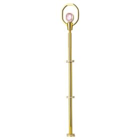 Étagère Idyllia en porcelaine, motif imprimé cristal, multicolore