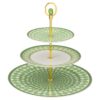Étagère Signum en porcelaine, grande, verte Étagère Signum en porcelaine, grande, verte