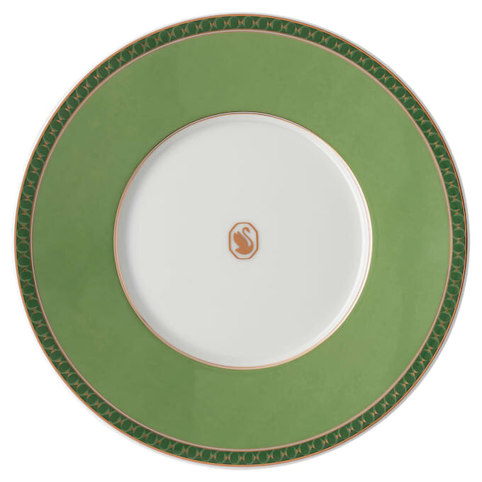 Tasse et soucoupe Signum en porcelaine, verte Tasse et soucoupe Signum en porcelaine, verte