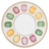 Tasse à expresso Idyllia avec soucoupe, en porcelaine, motif imprimé en cristal, citron, multicolore Tasse à expresso Idyllia avec soucoupe, en porcelaine, motif imprimé en cristal, citron, multicolore
