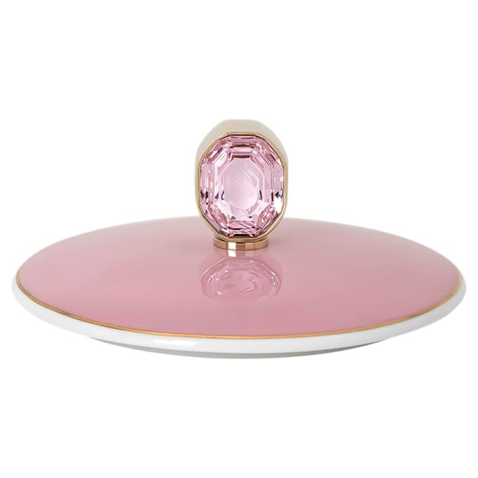 Tasse Idyllia en porcelaine, motif imprimé de cristaux, pinson, rose Tasse Idyllia en porcelaine, motif imprimé de cristaux, pinson, rose