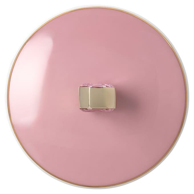 Tasse Idyllia en porcelaine, motif imprimé de cristaux, pinson, rose Tasse Idyllia en porcelaine, motif imprimé de cristaux, pinson, rose