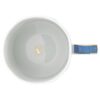 Tasse Signum avec couvercle, en porcelaine, bleue