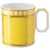 Tasse Signum avec couvercle, en porcelaine, jaune Tasse Signum avec couvercle, en porcelaine, jaune