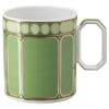 Tasse Signum avec couvercle, en porcelaine, verte Tasse Signum avec couvercle, en porcelaine, verte
