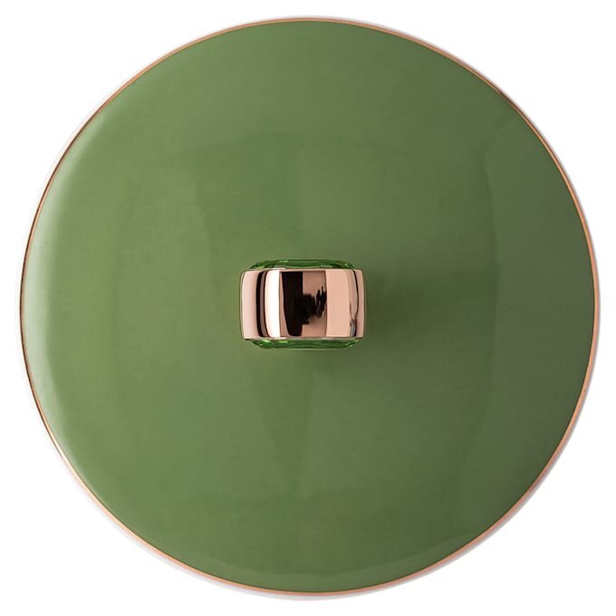 Tasse Signum avec couvercle, en porcelaine, verte Tasse Signum avec couvercle, en porcelaine, verte
