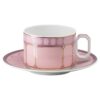 Tasse à thé Signum avec soucoupe en porcelaine, rose Tasse à thé Signum avec soucoupe en porcelaine, rose