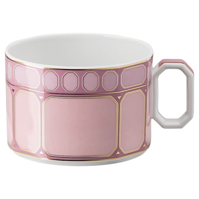 Tasse à thé Signum avec soucoupe en porcelaine, rose Tasse à thé Signum avec soucoupe en porcelaine, rose