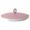 Théière Idyllia en porcelaine, motif imprimé cristal, oiseau, multicolore