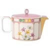 Théière Idyllia en porcelaine, motif imprimé en cristal, moucherolle, petite, multicolore Théière Idyllia en porcelaine, motif imprimé en cristal, moucherolle, petite, multicolore