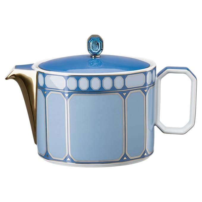 Théière Signum en porcelaine, petite, bleue Théière Signum en porcelaine, petite, bleue