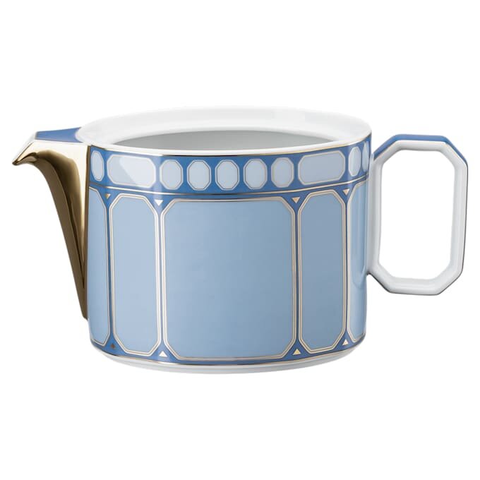 Théière Signum en porcelaine, petite, bleue Théière Signum en porcelaine, petite, bleue