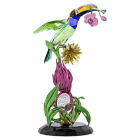 Totem « Idyllia » avec toucan et fruit du dragon – Édition limitée