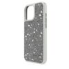 Étui haut de gamme pour smartphone au motif parsemé, iPhone® 16 Pro Max, couleur argentée Étui haut de gamme pour smartphone au motif parsemé, iPhone® 16 Pro Max, couleur argentée