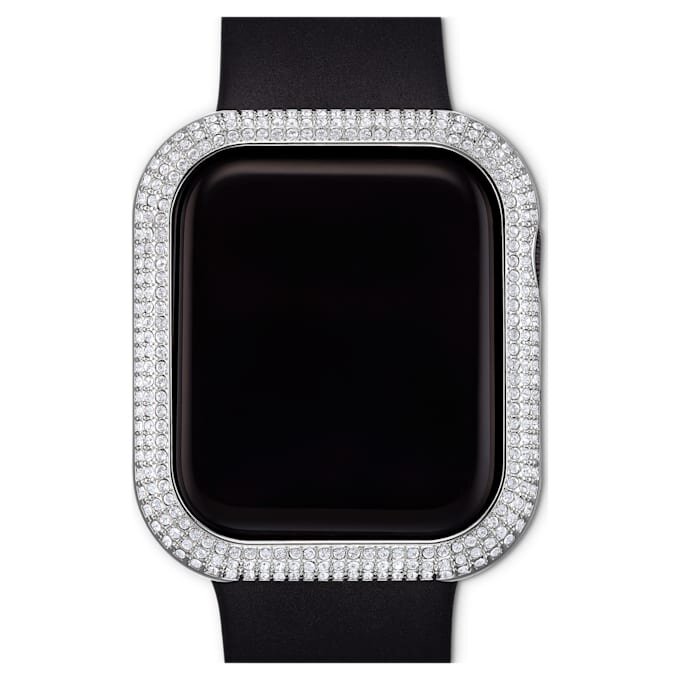 Étui scintillant pour Apple Watch® Series 4 et 5, 40 mm, couleur argentée Étui scintillant pour Apple Watch® Series 4 et 5, 40 mm, couleur argentée