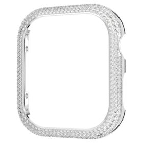 Étui scintillant pour Apple Watch® Series 7, 41 mm, couleur argentée