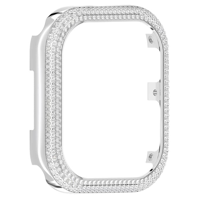 Étui scintillant pour Apple Watch® Series 7, 41 mm, couleur argentée Étui scintillant pour Apple Watch® Series 7, 41 mm, couleur argentée