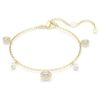 Una Angelic Strandage Crystal Pearl, taille ronde, blanc, plaqué or Una Angelic Strandage Crystal Pearl, taille ronde, blanc, plaqué or