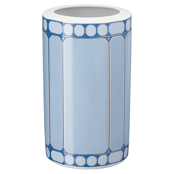 Vase Signum en porcelaine, bleu Vase Signum en porcelaine, bleu